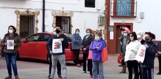 Concentración en Miedes Calatayud Zaragoza