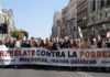 Madrid, manifestación contra la pobreza