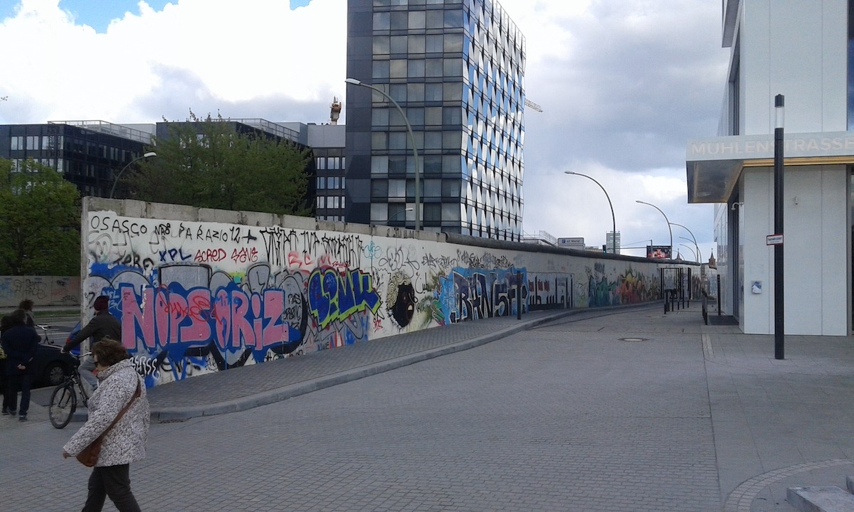 Muro de Berlín vestigios