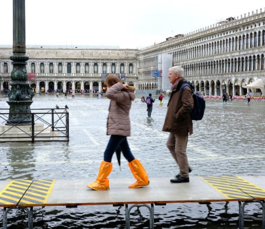 PE: Consecuencias del cambio climático en la Plaza de San Marcos en Venecia