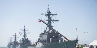 Rota destructores misiles guiados USS 2017