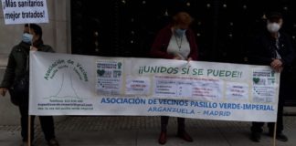 Vecinos de la #AVVerdeImperial por la Sanidad Pública, 15NOV2020