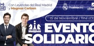 Ajedrez Real Madrid solidario