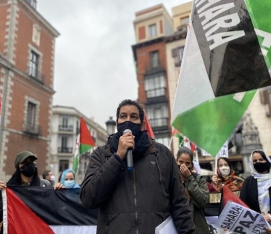 Abdulah Arabi delegado de la RASD en Madrid, 14NOV2020