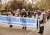 El Gobierno alerta sobre la creciente dependencia del sistema sanitario de la gestión privada Marea Blanca Hospital Princesa Madrid 29NOV2020