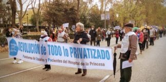 Marea Blanca Hospital Princesa Madrid 29NOV2020