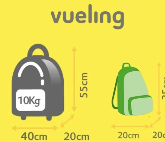 Vueling equipaje de mano