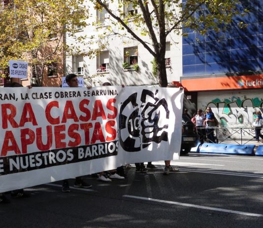 casas de apuestas protestas barrios