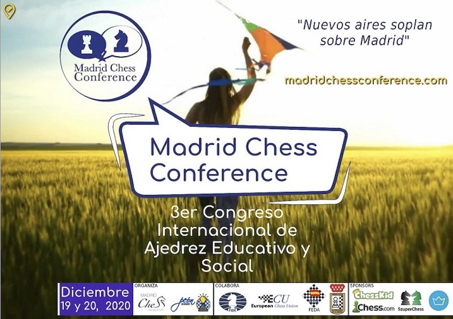 Madrid Chess Conference cartel 2020