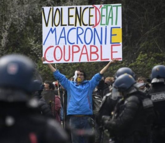 Violencia policial en Francia