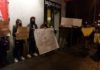 Tercera concentración vecinal contra el nuevo local de apuestas en la calle Ocaña protestas casas de apuestas Aluche