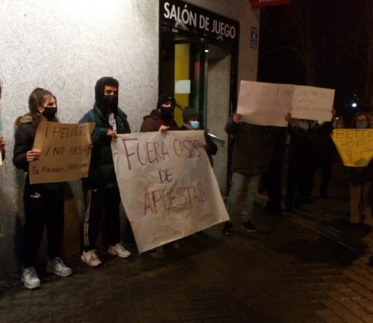 protestas casas de apuestas Aluche