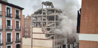 Edificio Toledo 98 explosión gas 20ENE2021