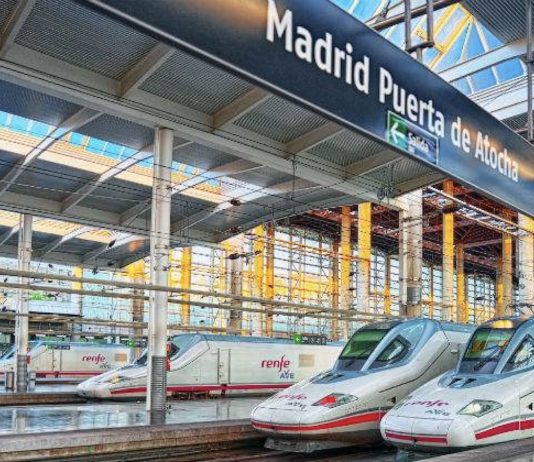 Madrid Puerta de Atocha trenes AVE