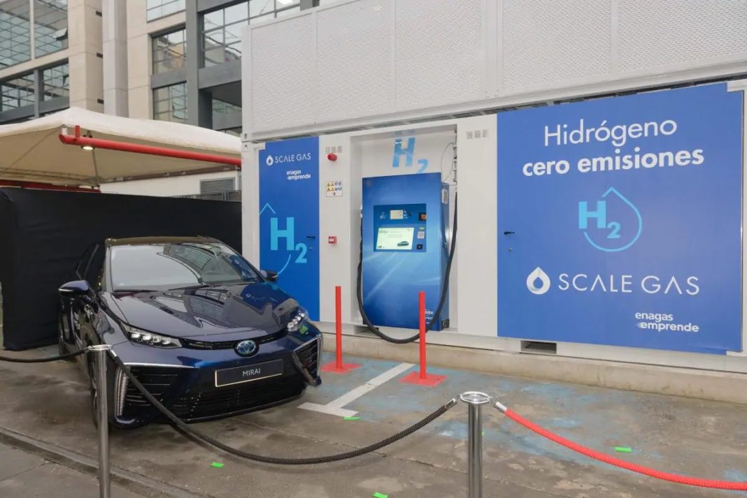 Madrid Toyota Mirai hidrógeno