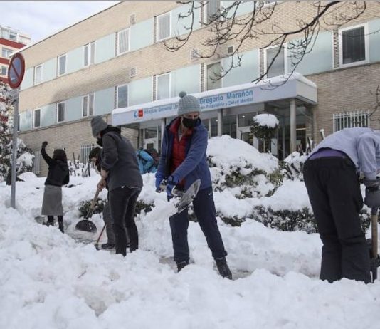 Filomena: voluntarios colaboran para mantener los hospitales abiertos