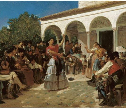 baile gitano en El Alcazar