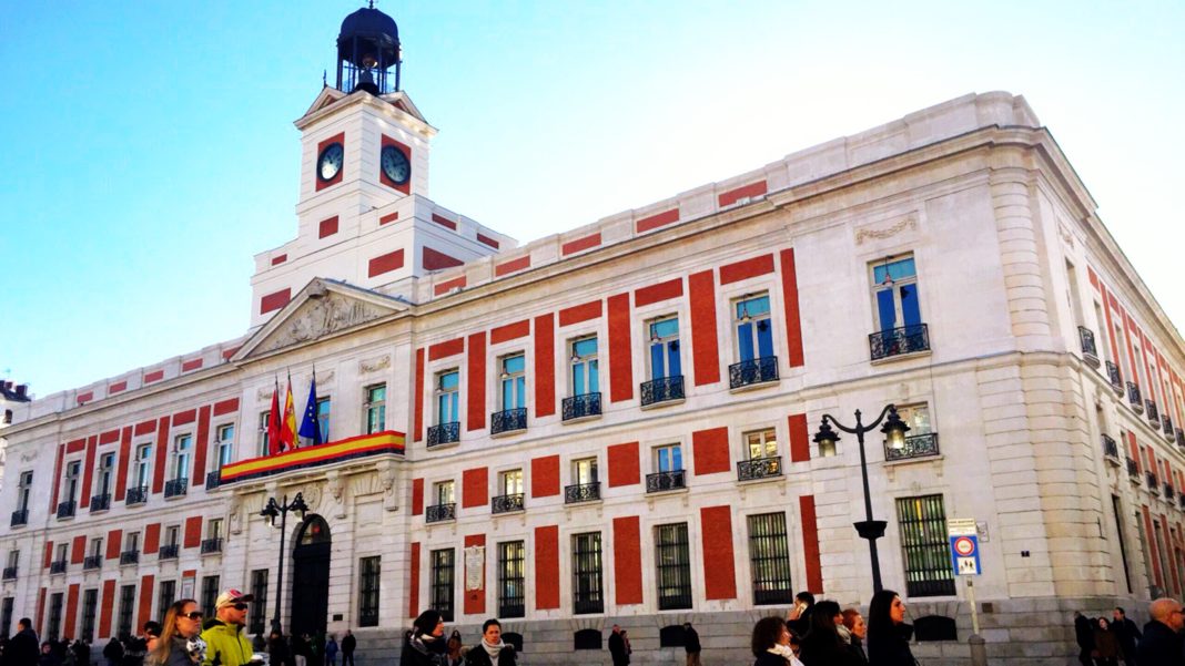 Real Casa de Correos, sede del gobierno de la Comunidad de Madrid