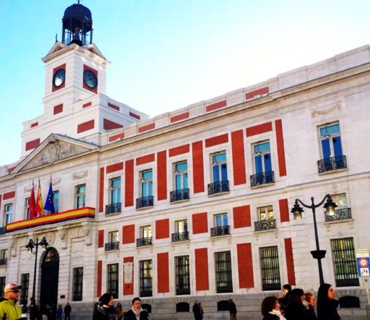 Real Casa de Correos, sede del gobierno de la Comunidad de Madrid