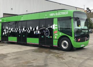 Autobús eléctrico Aranjuez Alsa