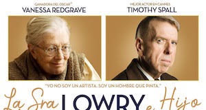 La señora Lowry e hijo cartel