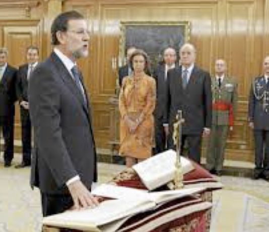 Mariano Rajoy Brey jura como presidente del Gobierno ante el Rey