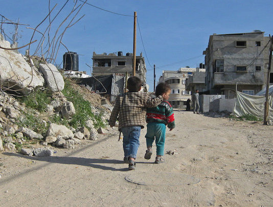 Banco Mundial Natalia Cieslik niños Gaza
