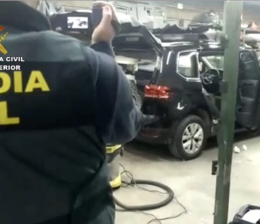 Guardia Civil operación caletas