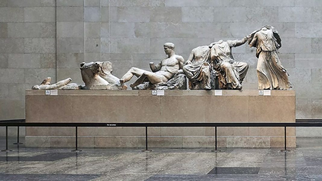 Mármoles del Partenón en el Museo Británico
