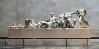 Mármoles del Partenón en el Museo Británico