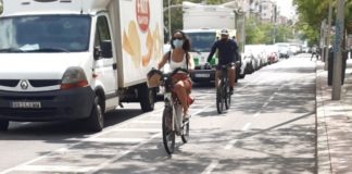 Pedalibre: ejemplo de carril bici protegido