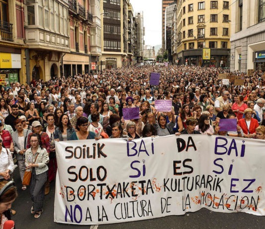 protestas por la manada