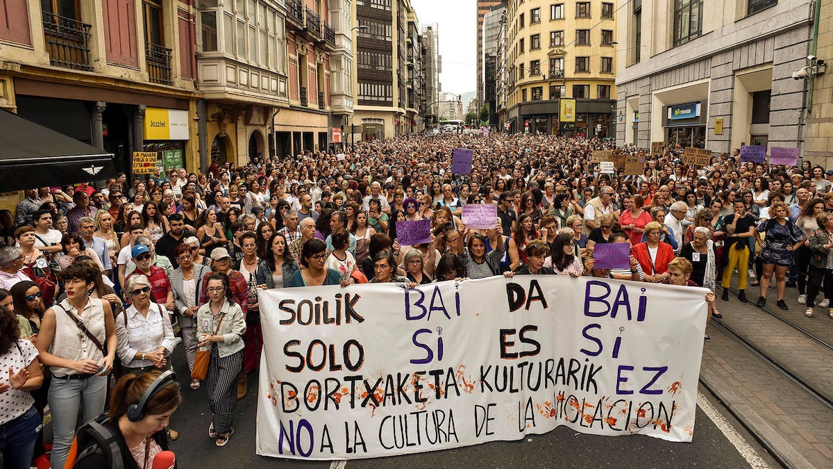 protestas por la manada