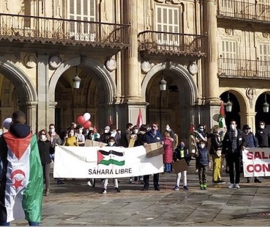 Apoyo en Salamanca al pueblo saharaui