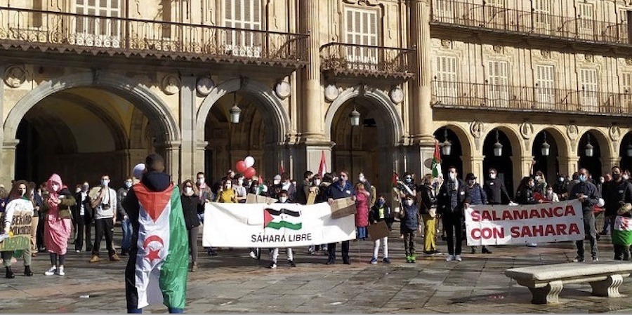 Apoyo en Salamanca al pueblo saharaui