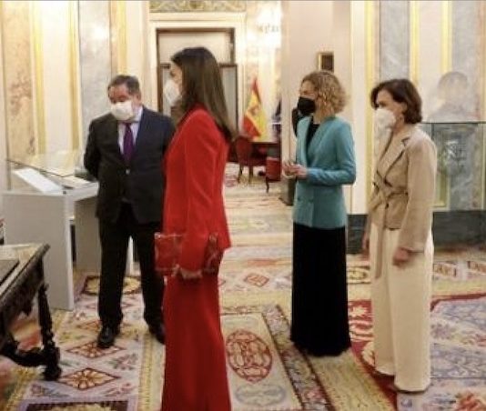 Clara Campoamor homenaje Congreso Letizia