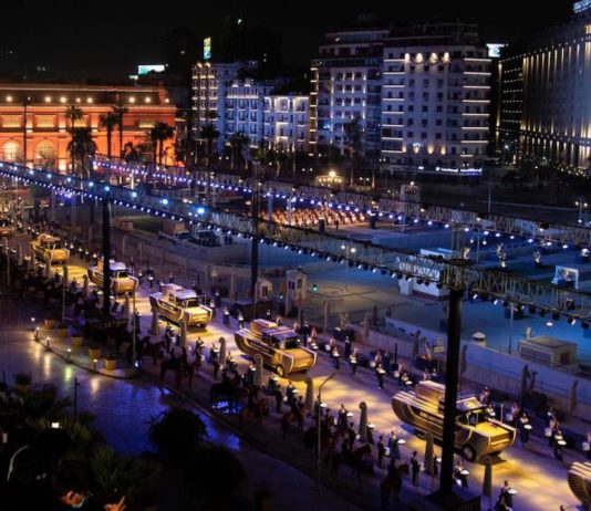 Egipto traslado momias El Cairo 2ABR2021