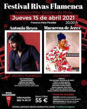 cartel Rivas Flamenca 15ABR2021