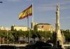 Madrid Plaza de Colón Bandera