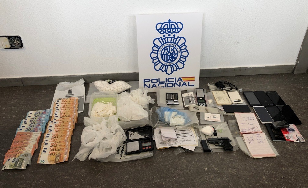 La Policia Nacional desmantela en Parla una «cocina» dedicada a la preparación de cocaína