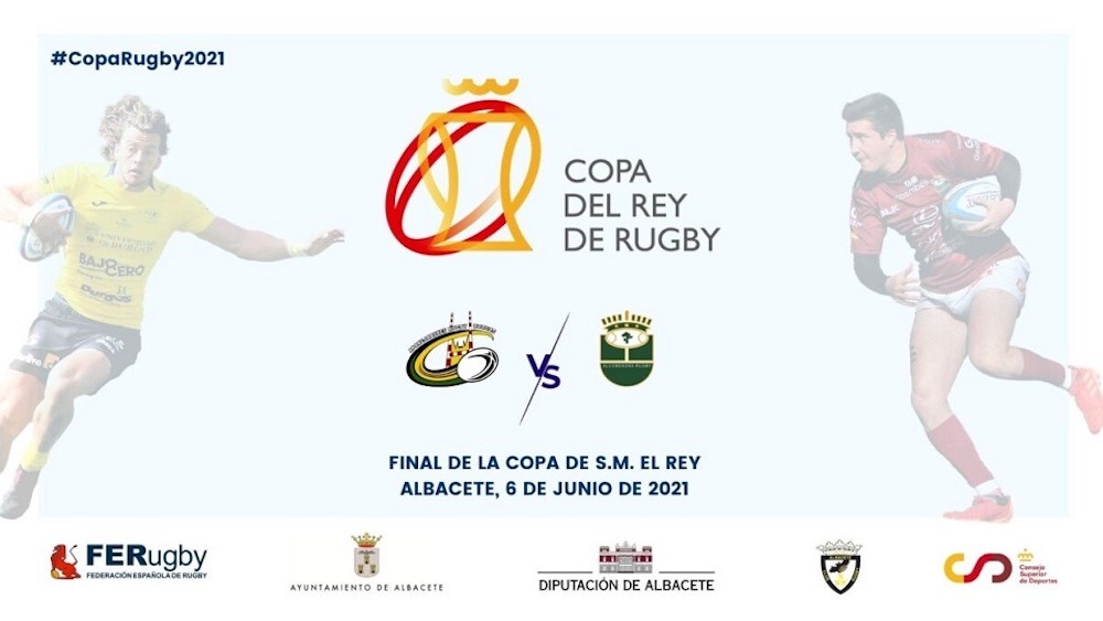 Cartel de la final de la Copa del Rey de Rugby