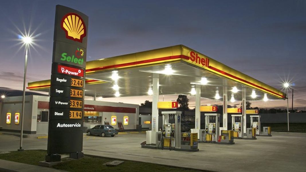 Shell gasolinera