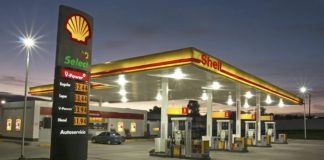 Shell gasolinera