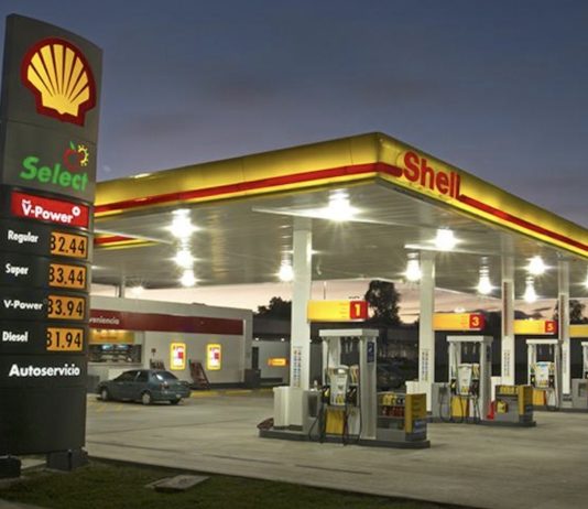 Shell gasolinera