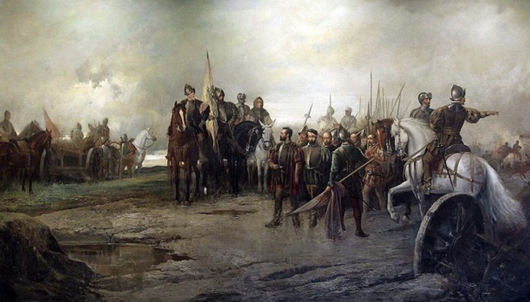 Batalla de Villalar 1887 de Manuel Picolo López