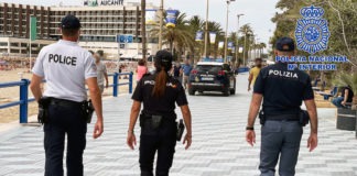Comisarías europeas patrulla Alicante