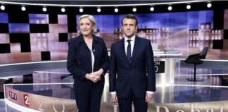 LePen Macron debate presidenciales