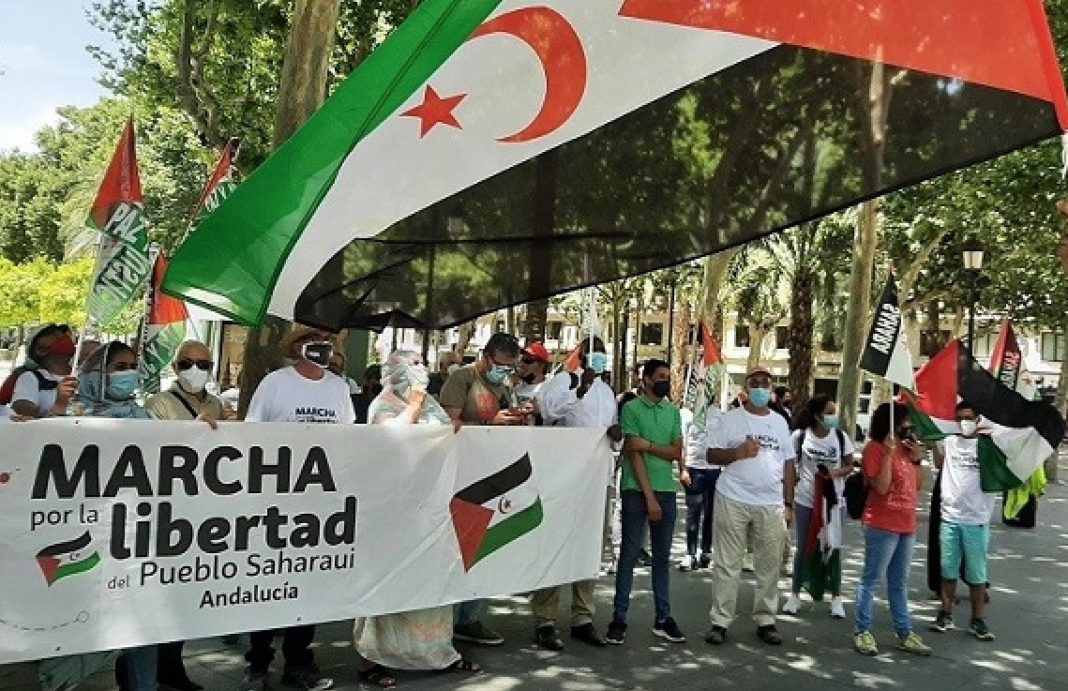 Marcha Saharaui en Madrid 19JUN2021