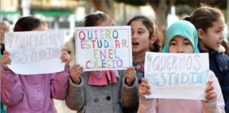 Menores sin escolarizar Melilla