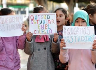 Menores sin escolarizar Melilla